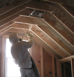 Scranton PA attic spray foam insulation