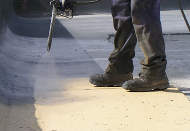 coating systems over Scranton spray foam roof systems